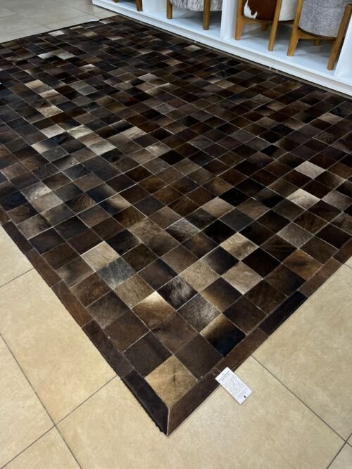 Tapete de Couro 2,0x3,0m Quadriculado (10x10)