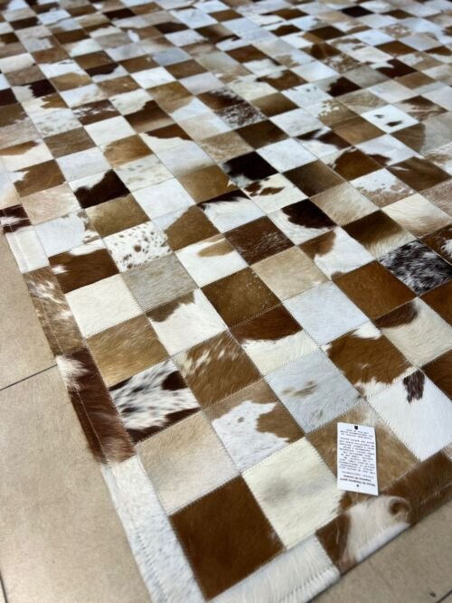 Tapete de Couro 2,0×3,0m – Quadriculado (10×10)