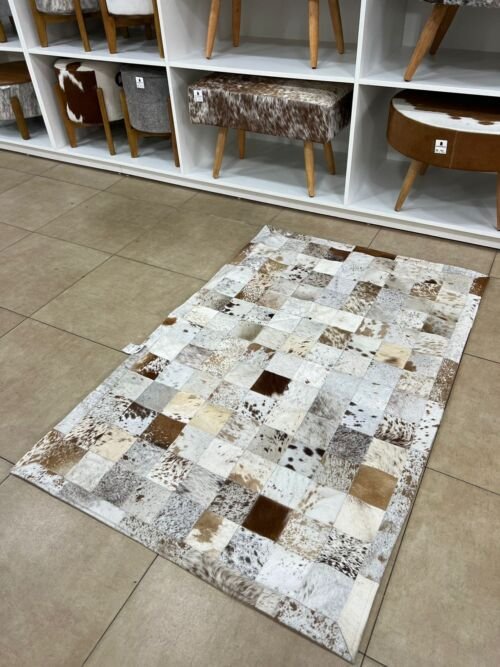 Tapete costurado 1,0×1,5M – Quadriculado (10×10)