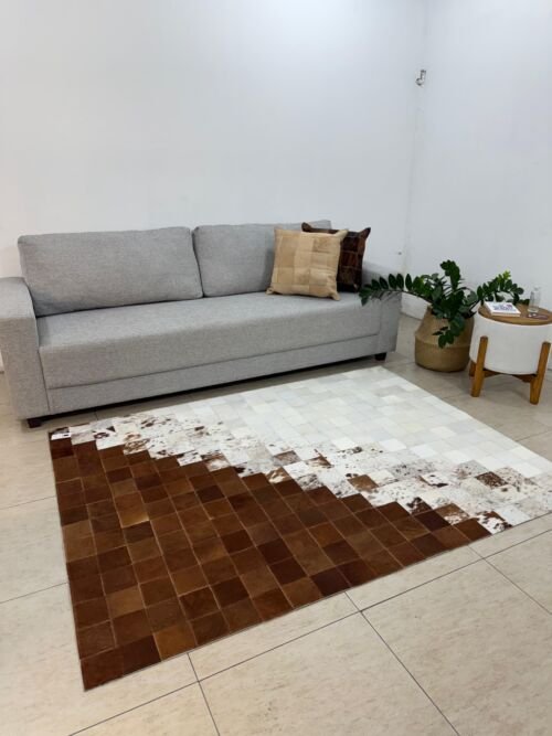 Tapete costurado 1,5×2,0m – Quadriculado (10×10)