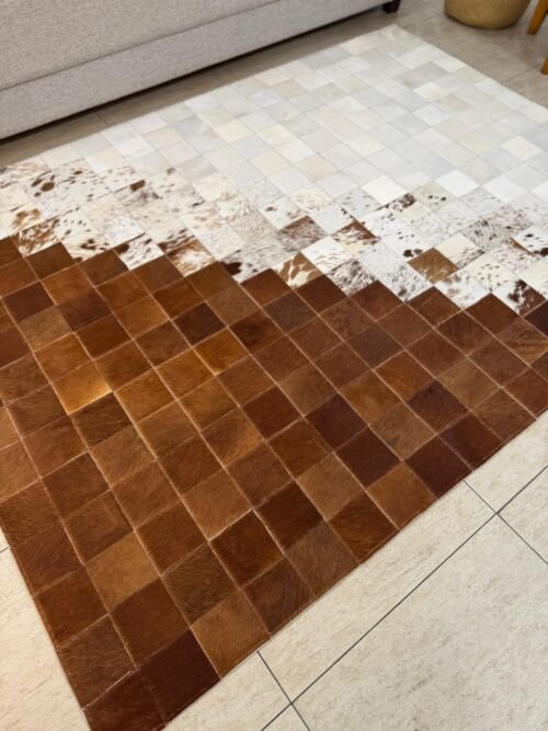 Tapete costurado 1,5×2,0m – Quadriculado (10×10) - Imagem 3
