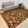 Tapete costurado 2,5x3,0M - Quadriculado (10x10)
