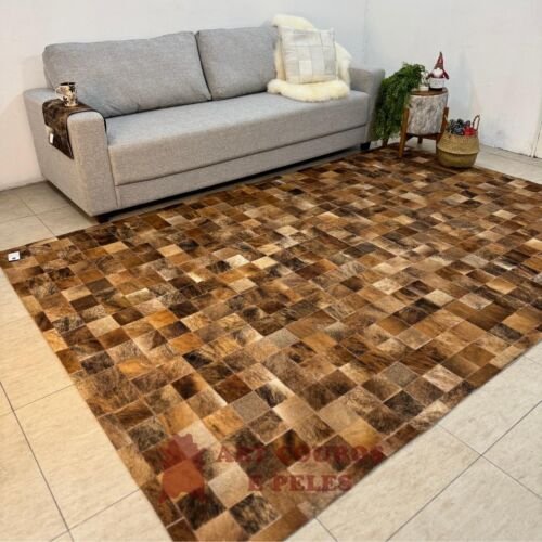 Tapete de Couro 2,0x3,0m - Quadriculado (10x10)