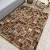 Tapete costurado 1,5×2,0m – Quadriculado (10×10) - Image 2