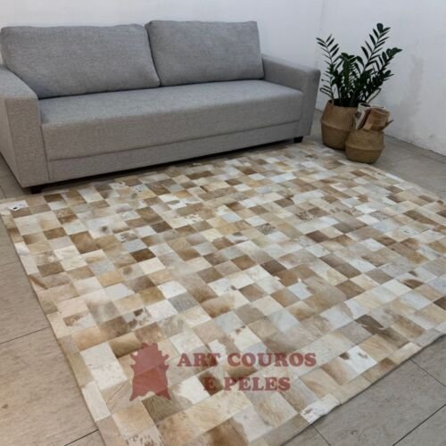 Tapete costurado 2,0x2,5m - Quadriculado (10x10)