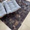 Tapete costurado 1,5×2,0m – Quadriculado (10×10)