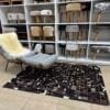 Tapete costurado 1,5x2,0m - Quadriculado (7x7)