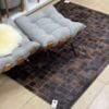 Tapete costurado 1,5x2,0m - Quadriculado (7x7)