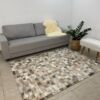Tapete costurado 1,5x2,0m - Quadriculado (7x7)