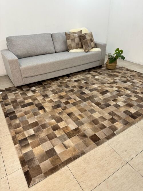 Tapete de Couro 2,0x3,0m - Quadriculado (10x10)