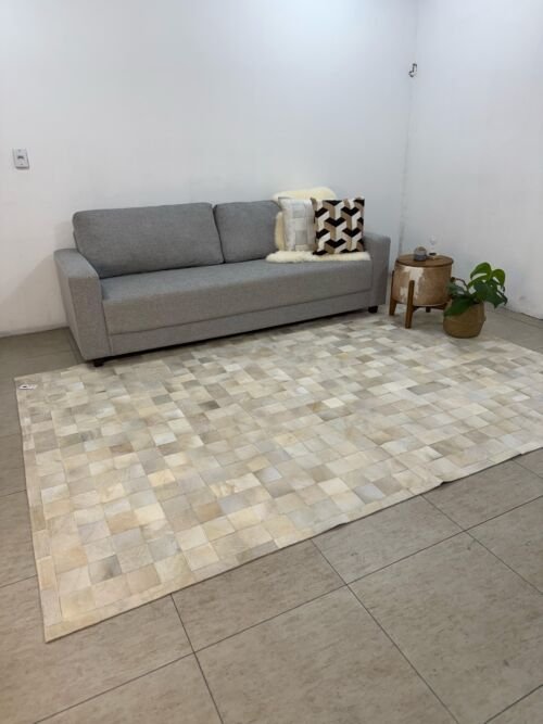 Tapete de Couro 2,0x3,0m - Quadriculado (10x10)