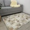 Tapete costurado 1,0×1,5M – Quadriculado (10×10)