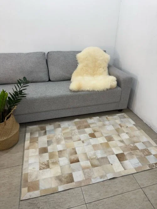 Tapete costurado 1,0×1,5M – Quadriculado (10×10) - Image 2