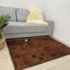 Tapete costurado 1,0×1,5M – Quadriculado (10×10)