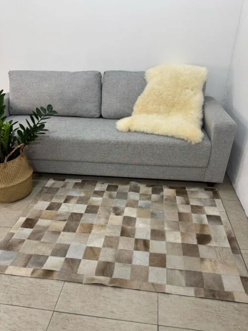 Tapete costurado 1,0×1,5M – Quadriculado (10×10) - Image 2