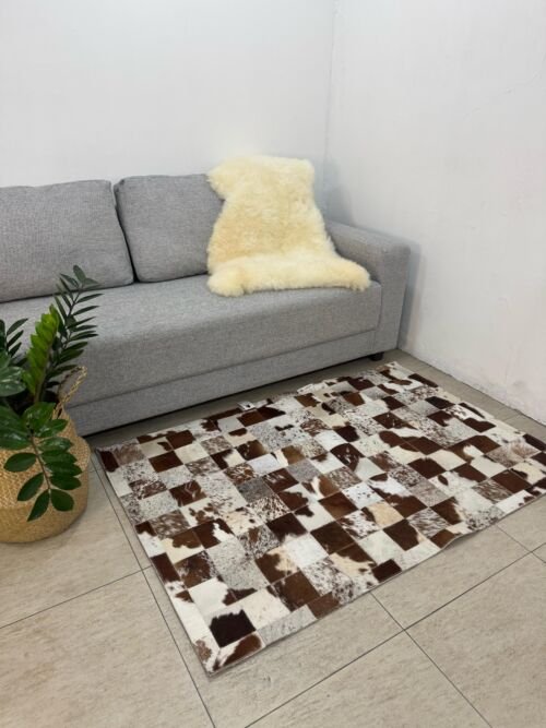 Tapete costurado 1,0×1,5M – Quadriculado (10×10)