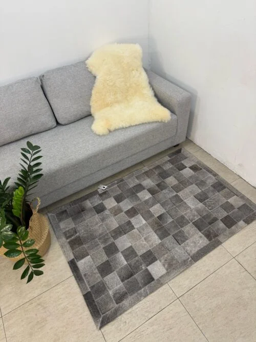 Tapete costurado 1,0×1,5M – Quadriculado (10×10)