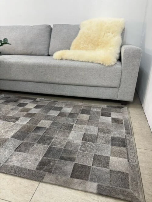 Tapete costurado 1,0×1,5M – Quadriculado (10×10) - Image 2