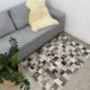 Tapete costurado 1,0×1,5M – Quadriculado (10×10)