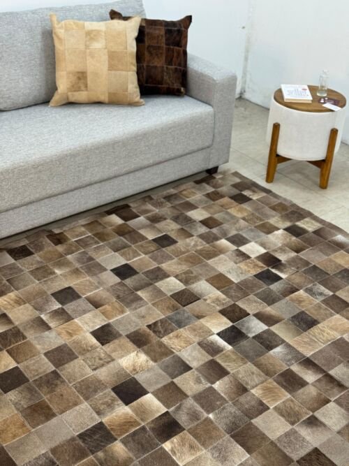 Tapete de Couro 2,0x2,5m Quadriculado (10x10) - Imagem 2