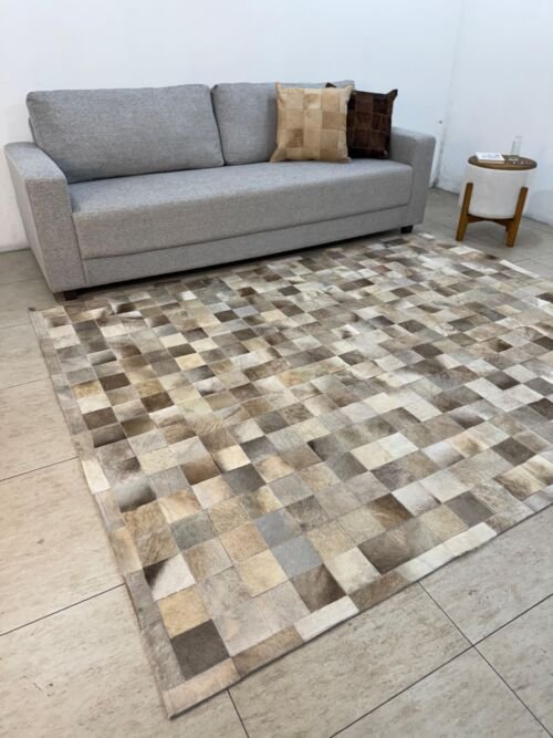 Tapete de Couro 2,0x2,5m Quadriculado (10x10) - Imagem 3
