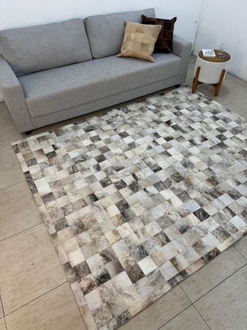 Tapete de Couro 2,0x2,5M - Quadriculado (10x10) - Imagem 3