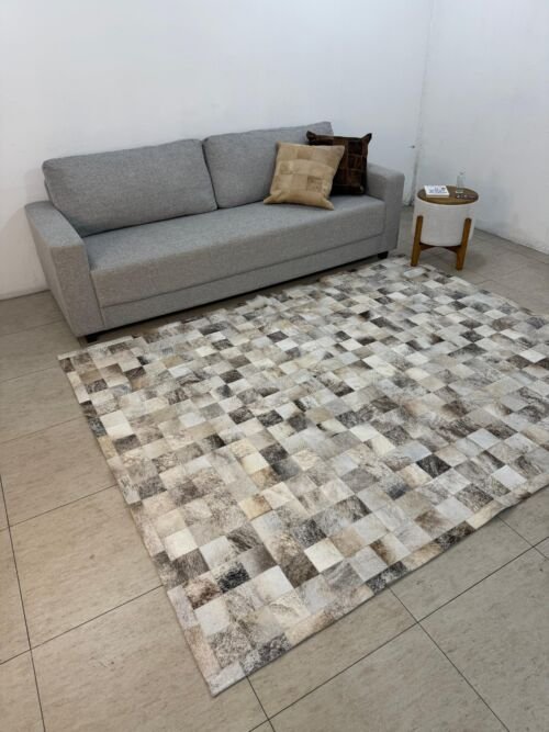 Tapete de Couro 2,0x2,5M - Quadriculado (10x10)