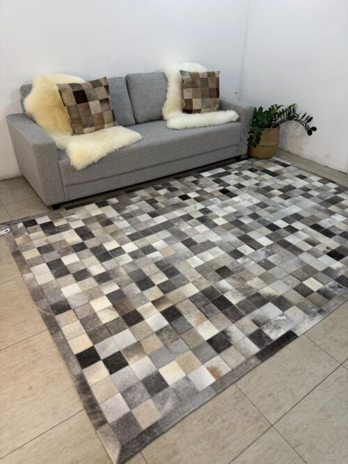Tapete de Couro 2,0x3,0m - Quadriculado (10x10) - Imagem 2