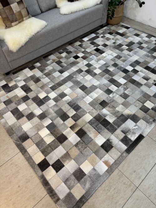 Tapete de Couro 2,0x3,0m - Quadriculado (10x10)